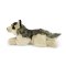 Rappa Loup en peluche couché 35 cm ECO-FRIENDLY
