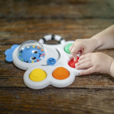 BABY EINSTEIN Opus's Shape Pops ™ 3m + Senozoric rattle and teether toy