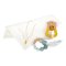 small foot Set di 3 giocattoli per neonati
