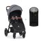 PETITE&MARS Kočárek sportovní Street2 Air Oak Ultimate Grey + PETITE&MARS fusak Jibot