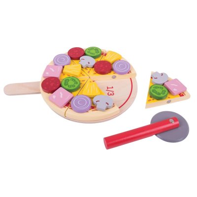 Bigjigs Toys Houten Snij Pizza