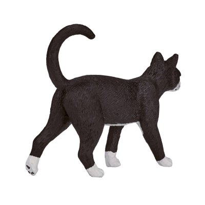 Mojo Svartvit katt