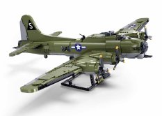 Sluban Model Bricks M38-B1367 Amerischer Bomber B-17G im Maßstab 1:44