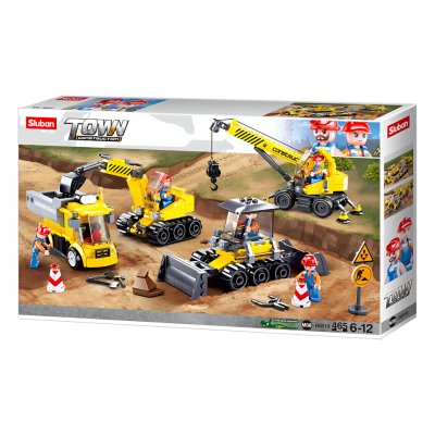 Sluban Town Baumeister M38-B0810 Baustelle