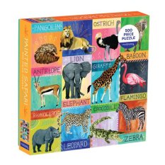 Mudpuppy Puzzle Safari collage 500 pieces