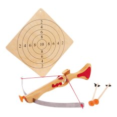 small foot Große Armbrust mit Pfeilen und Zielscheibe