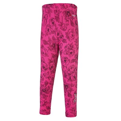 Legging gladde PRINT Outlast® - roze pioenrozen