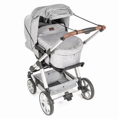 REER Sonnenschutz für Kinderwagen grau