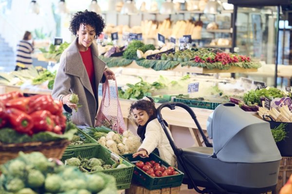 EASYWALKER Kombinirani voziček Rockey S Fresh Green