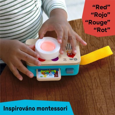 BABY EINSTEIN Jucărie interactivă cu sunet aparat foto HAPE 6luni+
