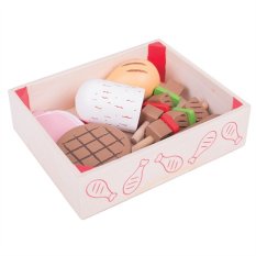 Bigjigs Toys Holz Wurstwaren in der Box