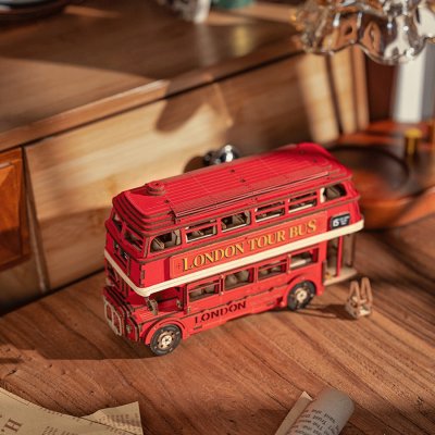 RoboTime 3D Holzpuzzle Londoner Doppeldecker