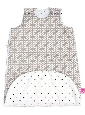 MOTHERHOOD Schlafsack 2in1 Zip-a-Round Beige Classics neu 3-18 m 2 tog