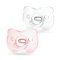 MEDELA Baby pacifier soft all-silicone Girl 0-6m 2 pcs