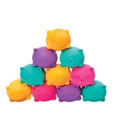 Schylling NeeDoh Squishy antistresne mačke 3 kom