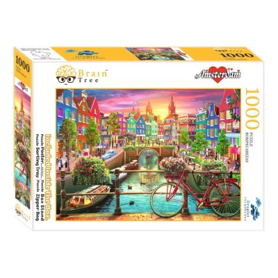 Puzzle Brain Tree Amsterdam 1000 piese