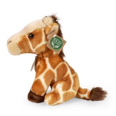 Rappa Girafă de pluș așezată 18 cm ECO-FRIENDLY