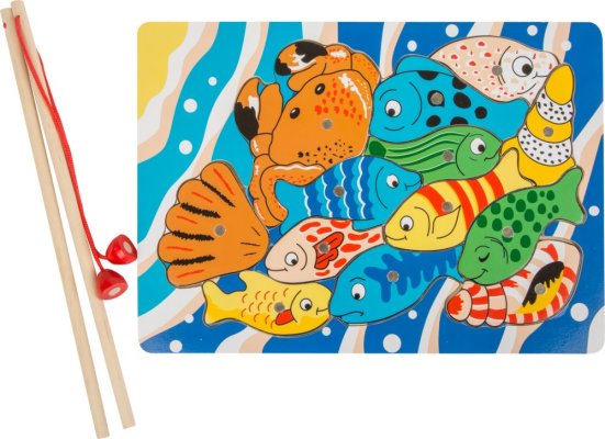 small foot Puzzle motorio pesca