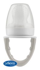 DR.BROWN'S FreshFirsts grauer Schnuller, ab 4 Monaten