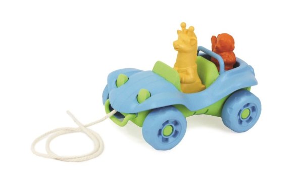 Green Toys Ziehauto blau