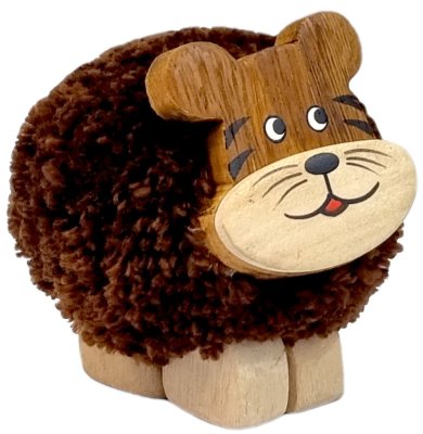 2Kids Toys Holzfigur XL Bommel Tiger