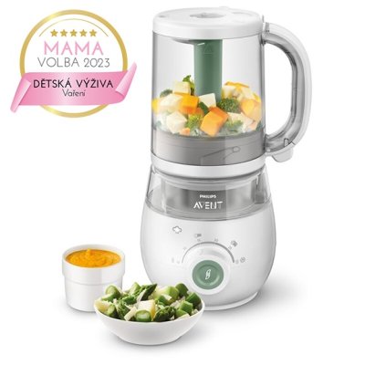 Philips AVENT Garnek parowy z blenderem 4w1 SCF885/01