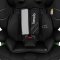 LIONELO Bilbarnstol Levi One i-Size (76-150 cm) Black Carbon