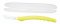 NUBY Silicone spoon with case 3 m+, yellow-green