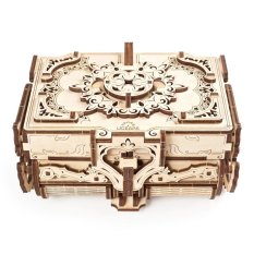 Ugears 3D Wooden Mechanical Puzzle Antique Jewelry Box