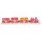 Bigjigs Rail Feuerwehrzug + 3 Schienen