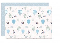 LALALU Mata do zabawy Premium Blue Balon 190x130 cm