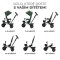 KINDERKRAFT Tricikl Aveo Mystic Green