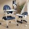 Silla de comedor infantil 2 en 1 Confort - Azul
