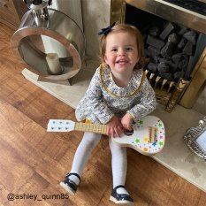 Bigjigs Toys Guitare en bois étoile