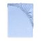 BABYMATEX Jersey Spannbettlaken wasserdicht 60x120 cm hellblau