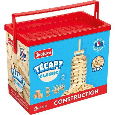 Jeujura Jeu de construction en bois Técap Classic 100 pièces