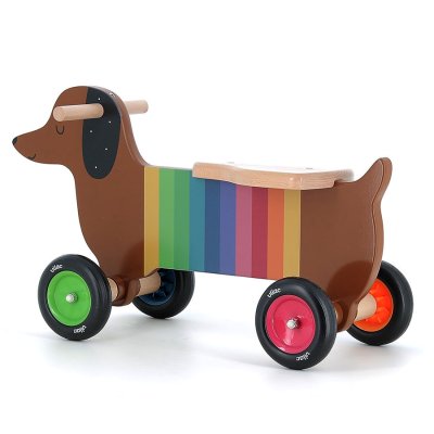 Vilac Draisienne en bois Chien coloré