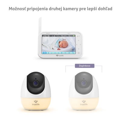 TRUELIFE Babyphone vidéo numérique NannyCam R4 Pro