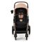KINDERKRAFT Carrinho de Bebé Combinado Moov 2 3 em 1 Sand Beige - Rodas de Espuma