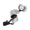 LOVI Schnullerband mit Clip Salt & Pepper