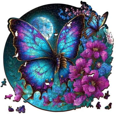 EscapeWelt Puzzle de Madera Mariposa 500 piezas