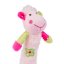 BABYONO Свиркаща играчка с гризалка Sweet Lambie розово