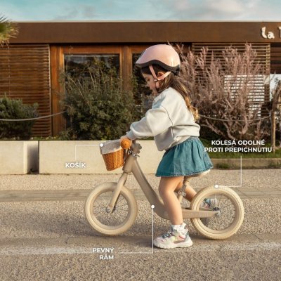 KINDERKRAFT Bicicleta de Equilíbrio Rapid 2 Dune Whisper Bizuu