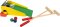 small foot Minigolf pazzo con talpa bocca aperta