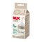 NUK For Nature Babyflasche mit Temperaturkontrolle, braun 150 ml