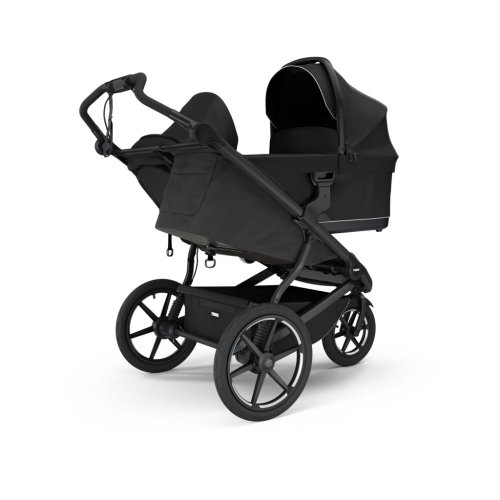 THULE Sports poussette pour frères et sœurs Urban Glide 3 Double Black set M