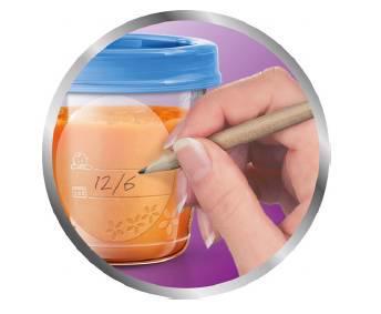 Pojemniki Philips AVENT VIA z pokrywkami 180 ml, 5 szt.