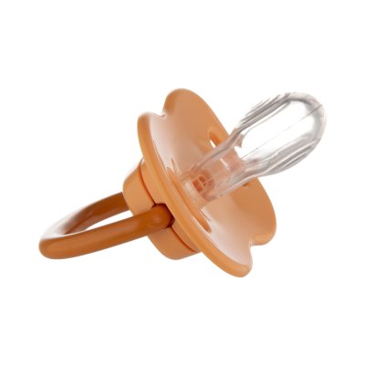 CANPOL BABIES Set symmetrischer Berge Silikonschnuller 6-18m 2 Stück gelb