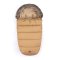 PETITE&MARS Set zimní fusak Comfy 4v1 + rukavice na kočárek Furry Elegant Caramel