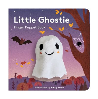 Chronicle Books Livro de Fantoches Pequeno Fantasma